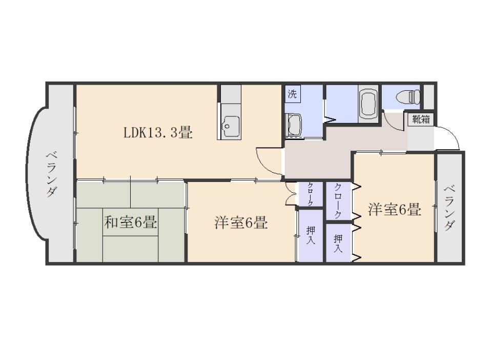 グリーンヒル 間取り