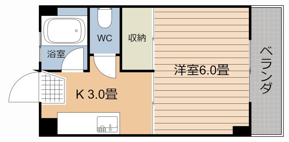 サンモール荒田 間取り