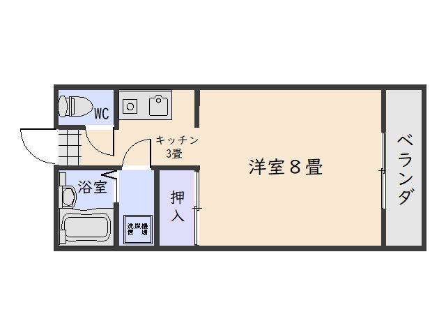 ＢＡＳＩＣ城山３０５号 間取り