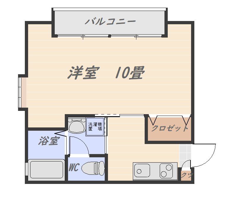 グランバリエ竹下 間取り