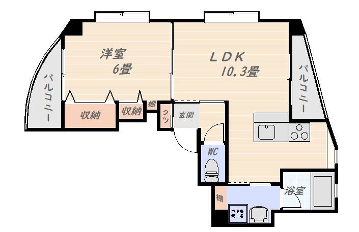 メゾンスバル 間取り