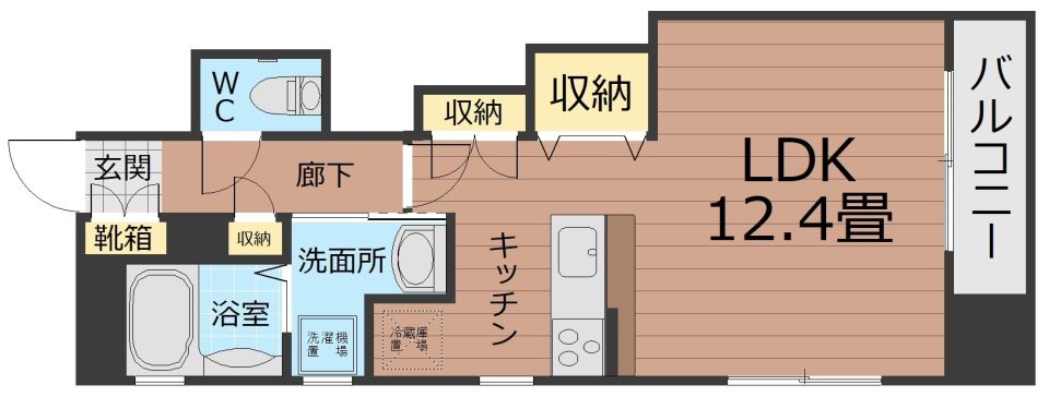 ネオアクシス西田 間取り