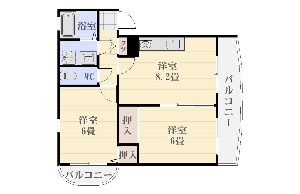 サニーヒルＫ 間取り