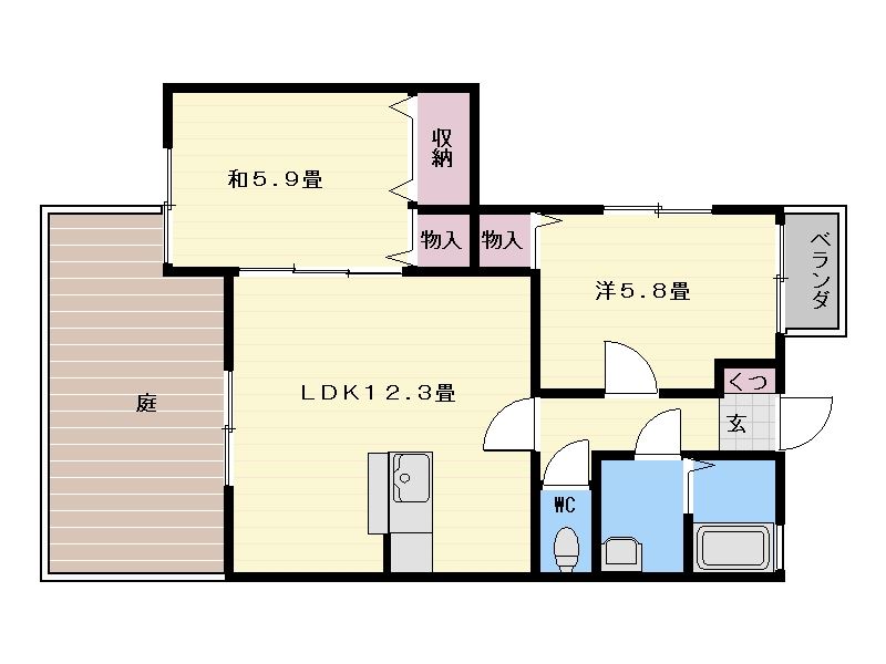 ソレイユＫ 間取り