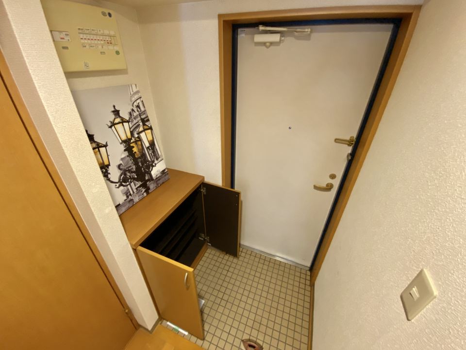 キャッスル新照院 玄関