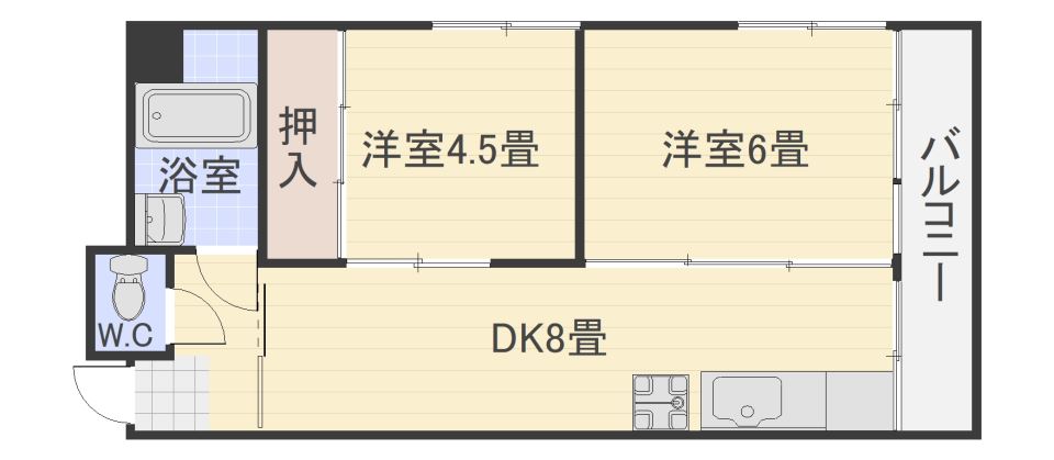 第一旭ビル 間取り