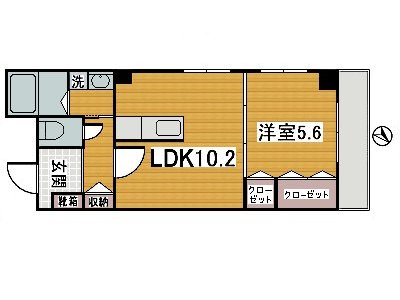 スイートエリア鴨池 間取り