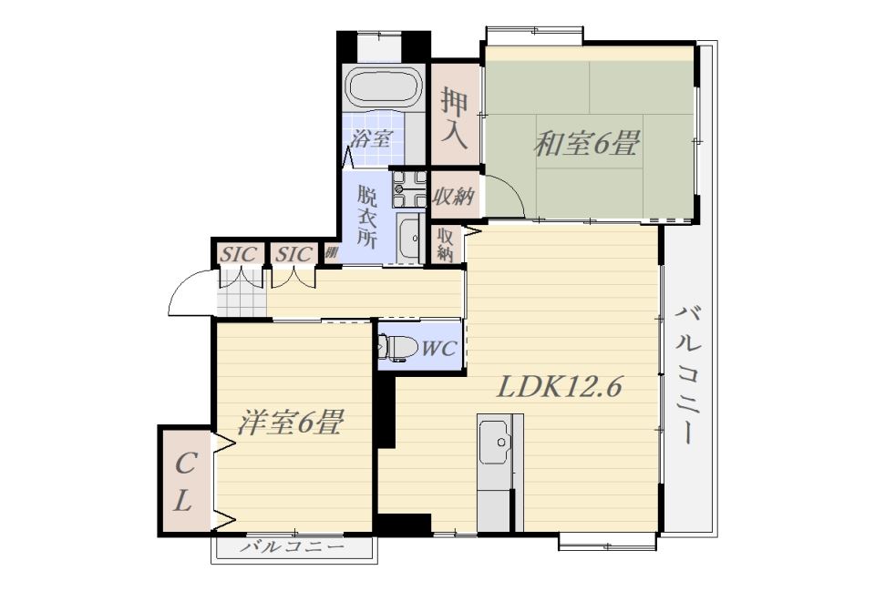 米澤ＢＬＤⅡ 間取り