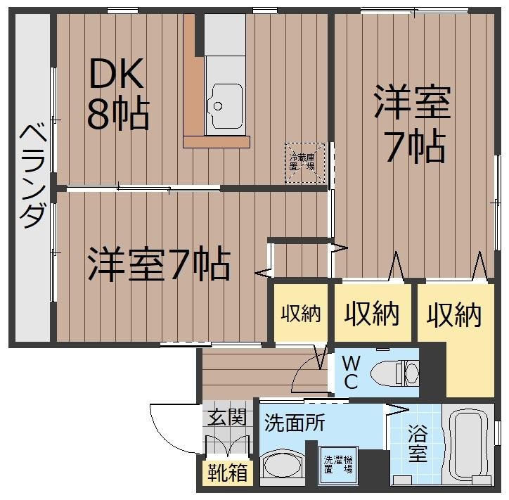 シャルマンハイム 間取り