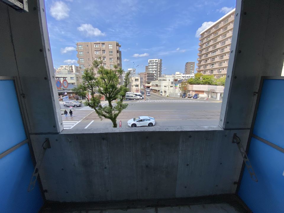 グランドゥール鴨池 ベランダ