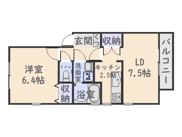 ＫＩＫＵＮＡＧＡ08’ 間取り