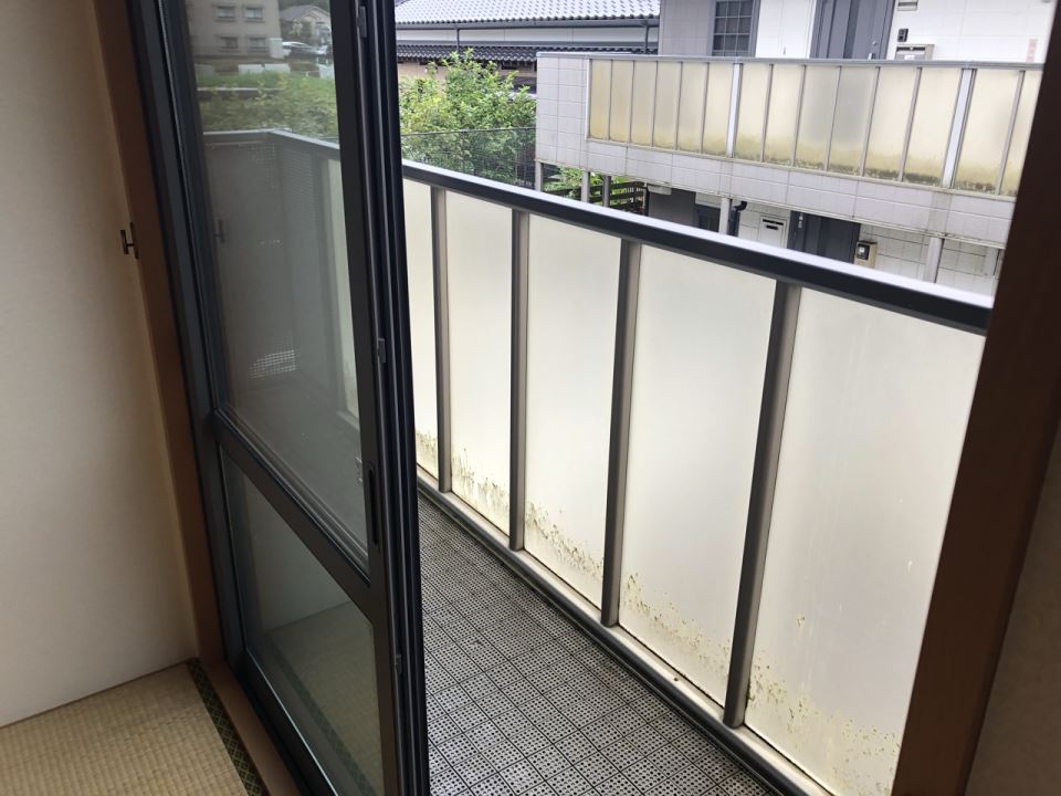 クレールメゾン吉野Ｂ棟 ベランダ