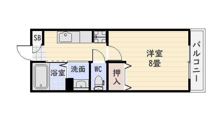 ティダ荒田 間取り