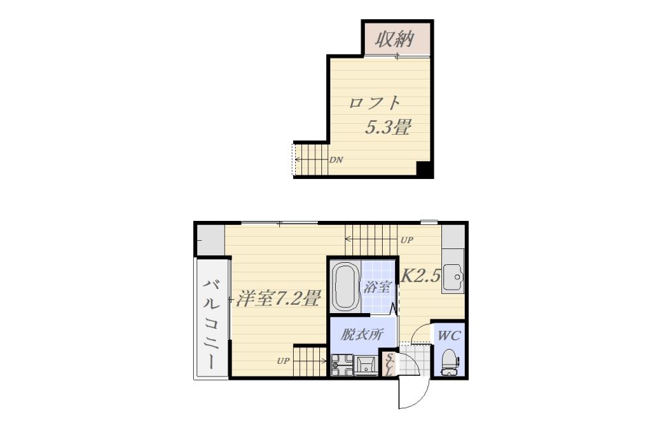 ＭＣ ＤＥＳＩＧＮ ＢＬＤＧ　ＵＥＡＲＡＴＡ 間取り