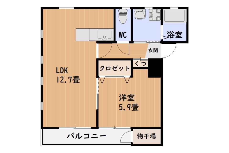 Ｃａｓａ Ｃａｌｖｅｔ 間取り