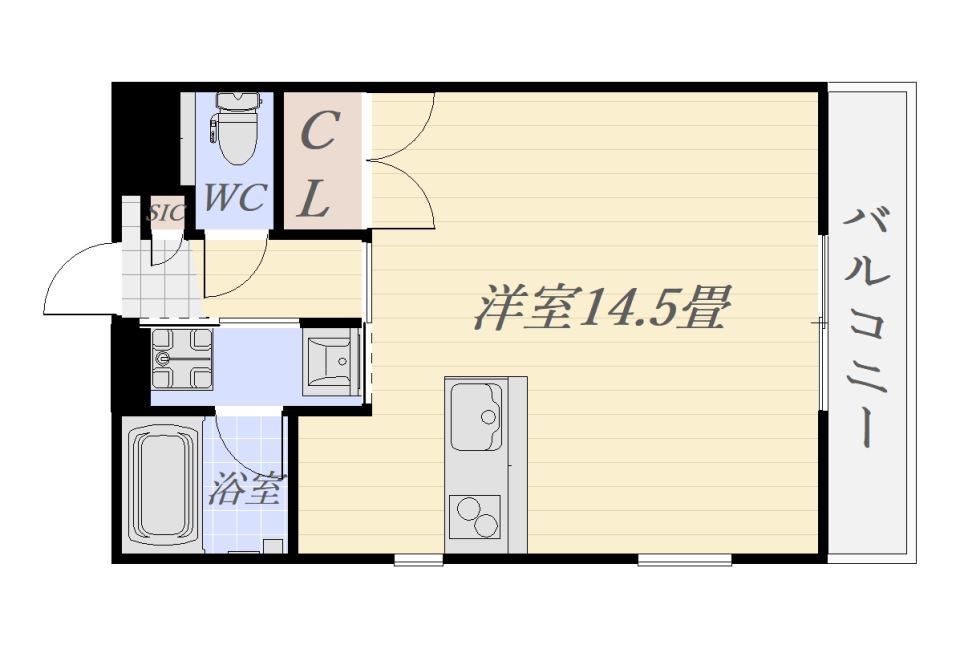 Ｌａ・Ｂｅｌｌａ Ｖｉｔａ 間取り