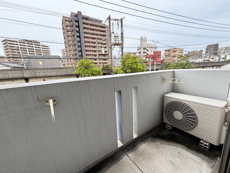 ラルーチェ平田橋 ベランダ