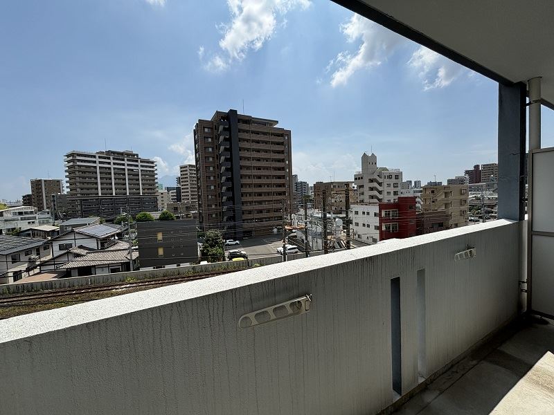 ラルーチェ平田橋 ベランダ