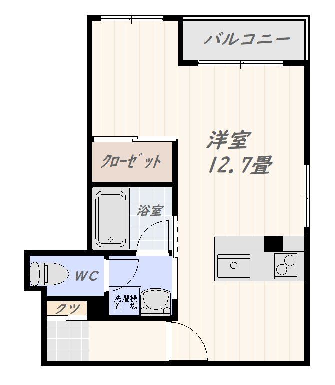 ＣｏＣｏｎＢＬＤ ｑｕａｔｏｒｚｅ（ココンビル　キャトールズ） 間取り