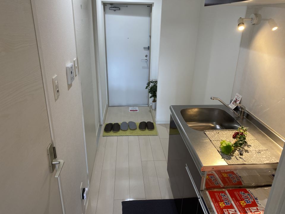 プレステージ吉野 玄関
