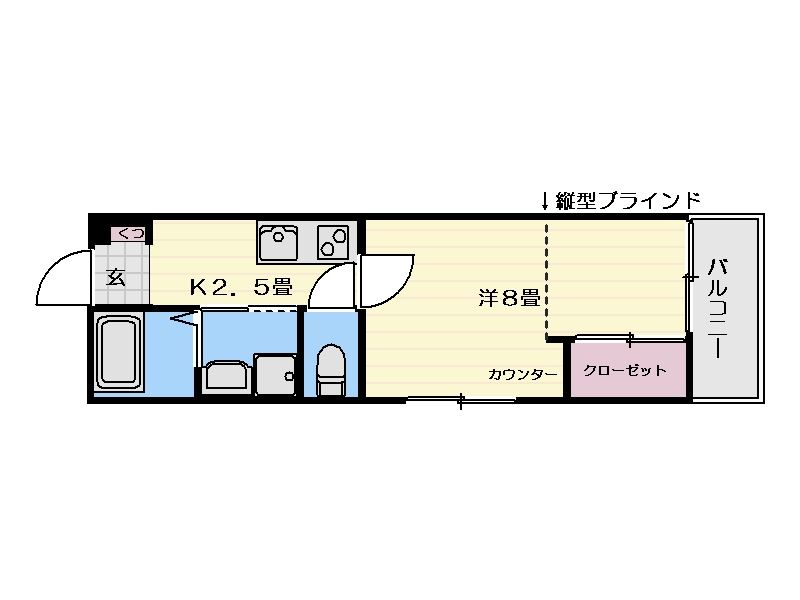 プレステージ吉野 間取り