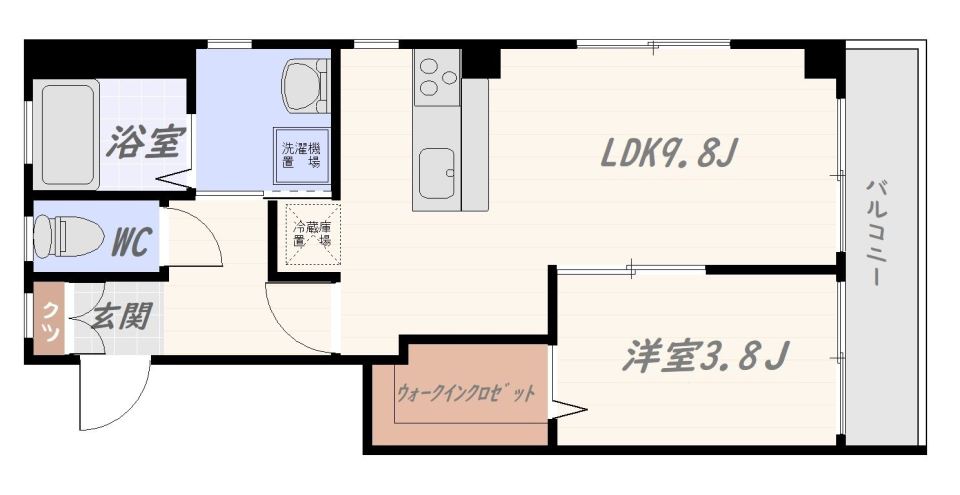 Ｃａｓａ Ｐａｒｉｓ（カーサパリス） 間取り
