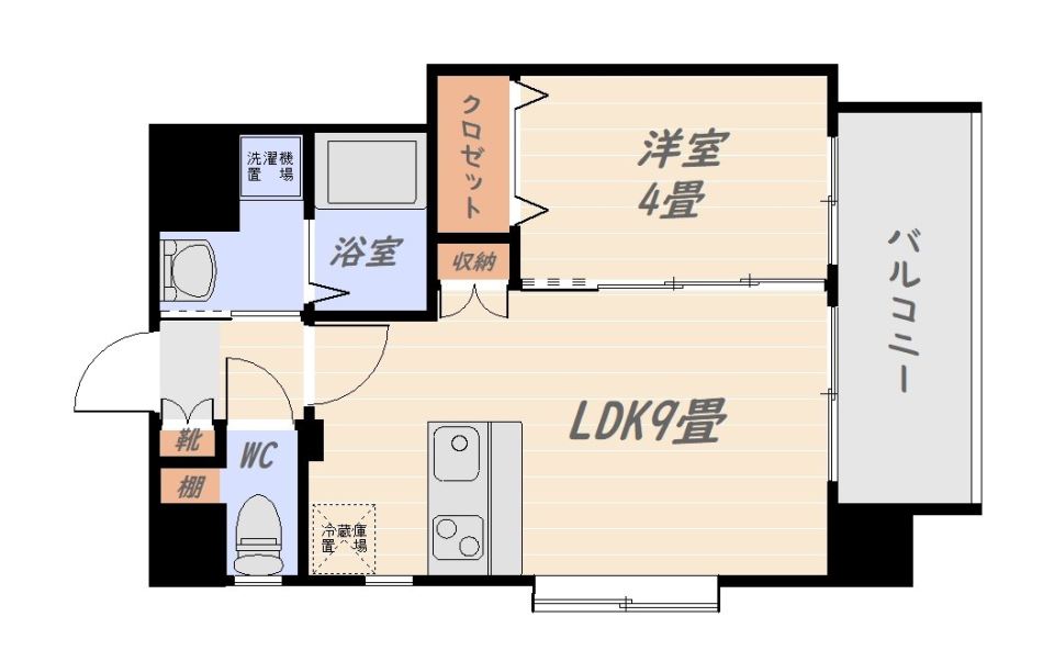 コスモシティー天文館 間取り