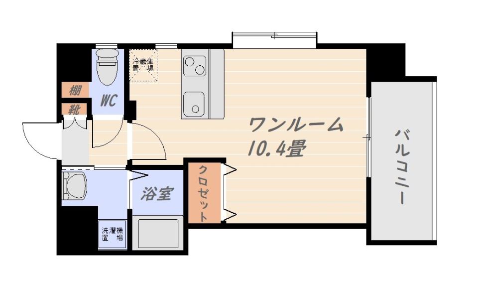 コスモシティー天文館 間取り