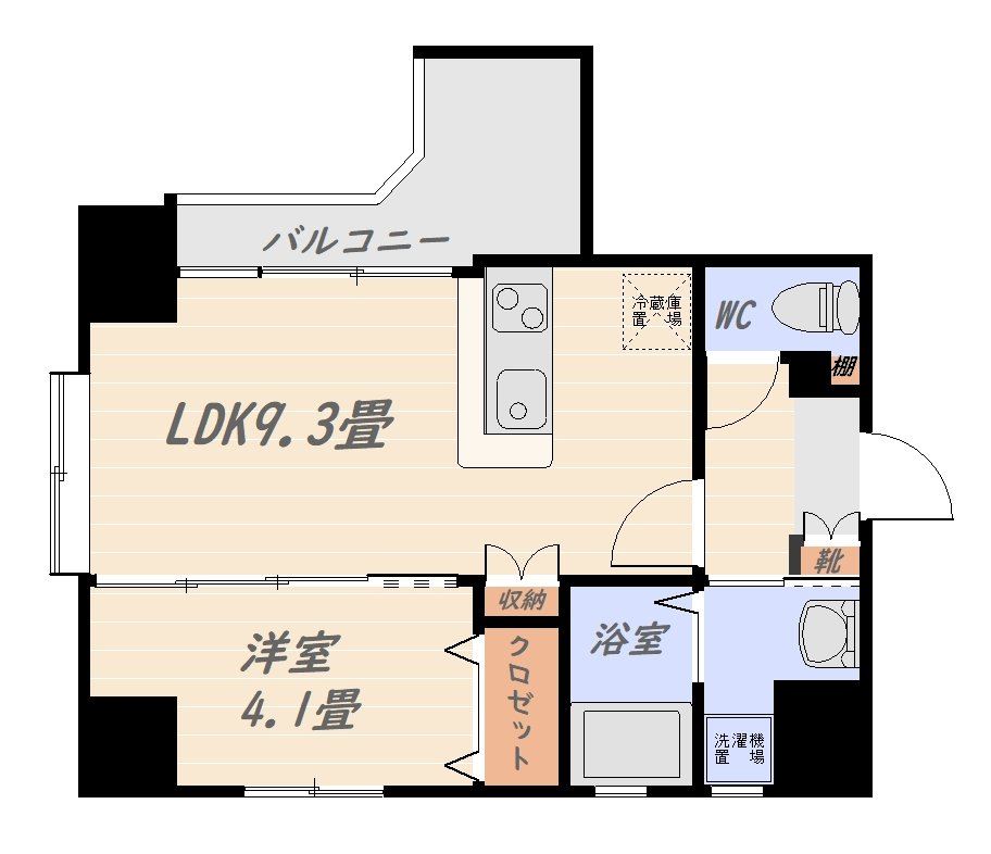コスモシティー天文館 間取り