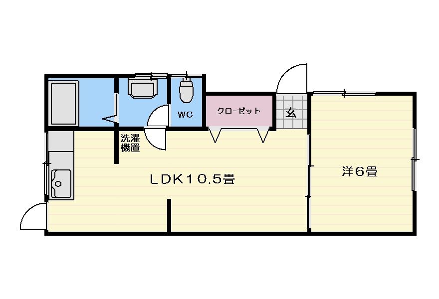 東和荘 間取り