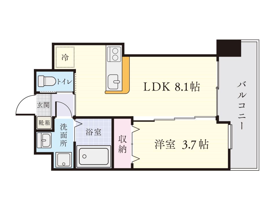 大黒町申館 間取り