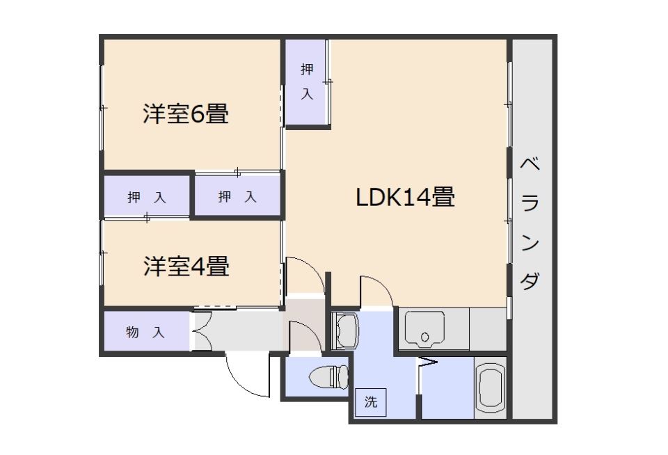 サルヴァトーレ伊敷 間取り