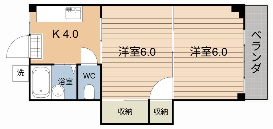 あかいポーチ 間取り