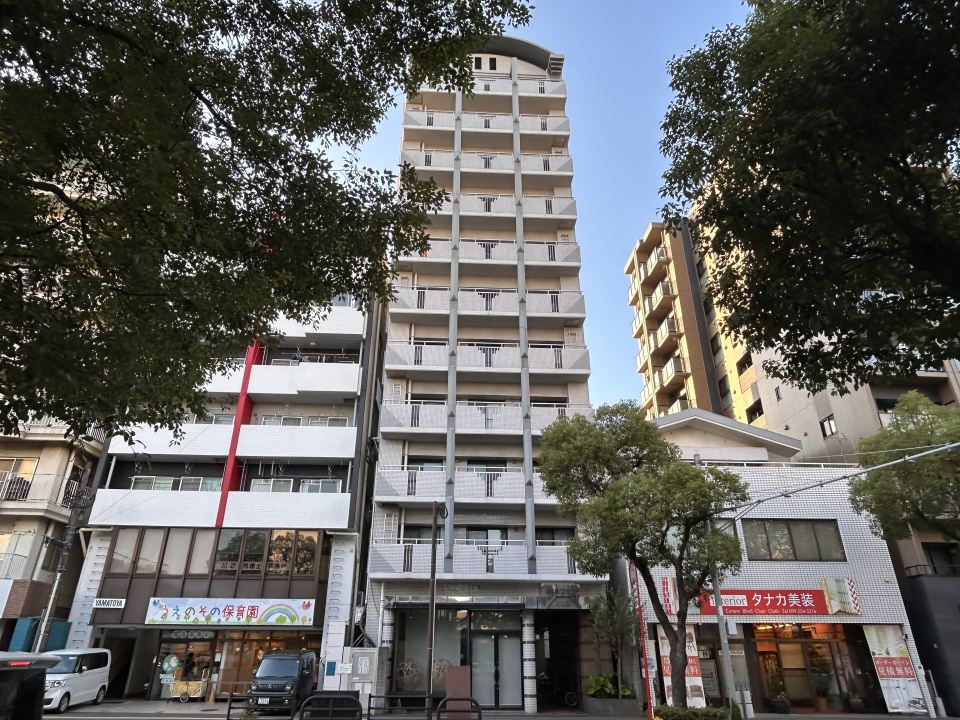 朝日プラザ上之園４０２号 外観