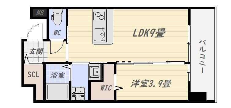 クレアグレイス荒田Ⅱ 間取り