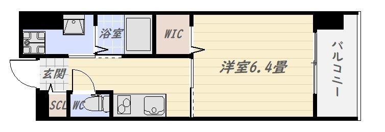 クレアグレイス荒田Ⅱ 間取り