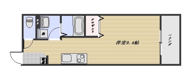 Ｐａｒｋ ｓｉｄｅ ｓｈｉｎｙａｓｈｉｋｉ 間取り