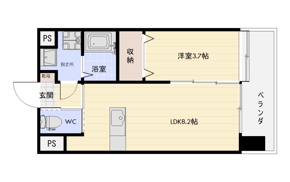 ＡＱＵＡ　ＴＥＲＲＡＣＥ 間取り