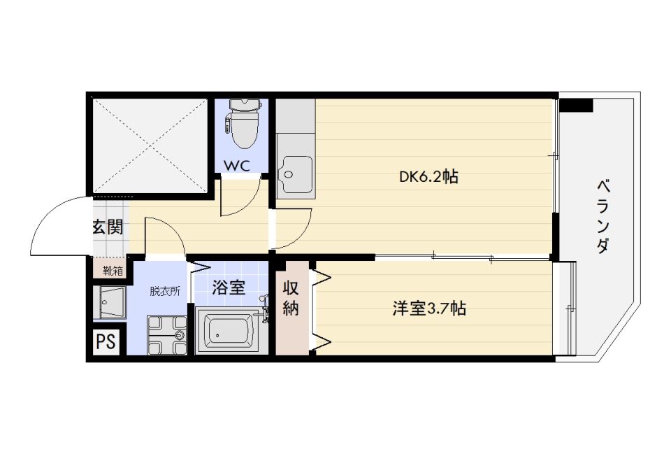 ＡＱＵＡ　ＴＥＲＲＡＣＥ 間取り