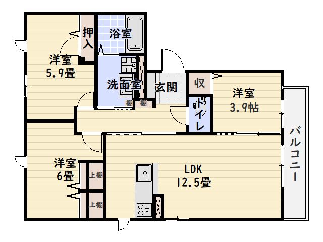 ＭＴガーデン高麗 間取り