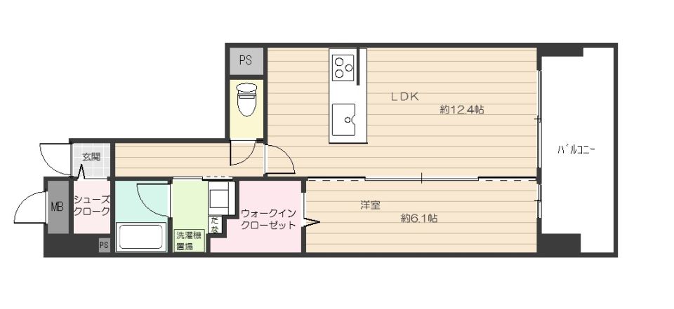 グランフォーレ天文館プライム 間取り