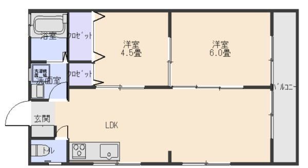村田ハイツ 間取り