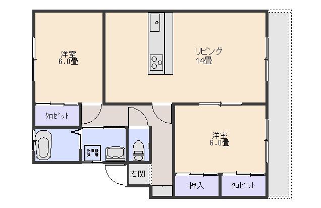 ウイングハイツ 間取り