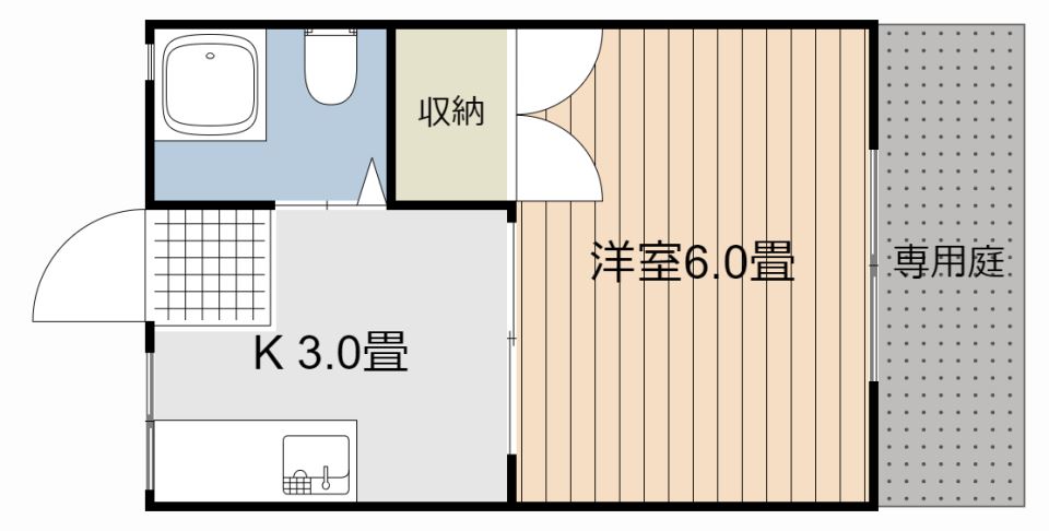 パナハイツ池田 間取り