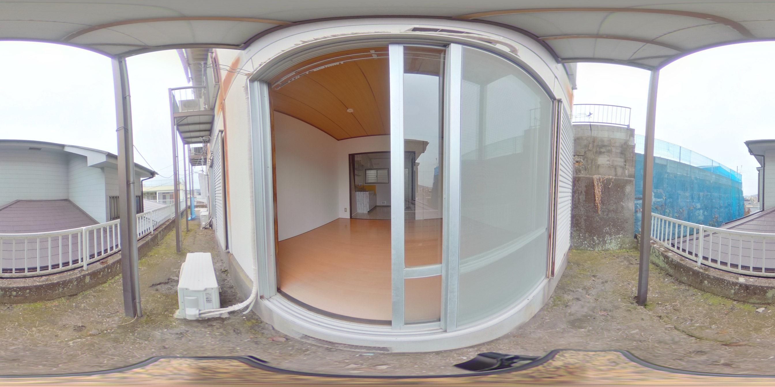パナハイツ池田 庭