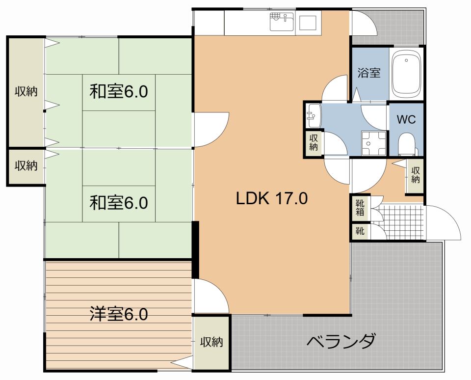 ＣＡＳＡ ９１２ 間取り