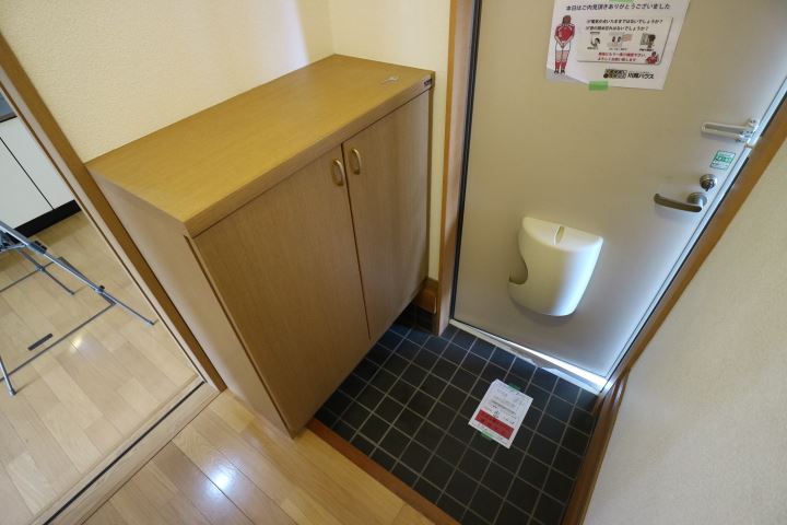 スカイハイツ光山 玄関
