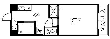 ＰＩＮＥ　ＢＬＤⅡ 間取り