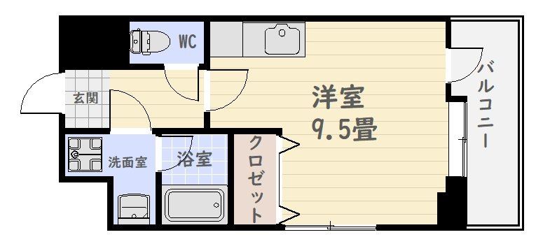 エミール上本町 間取り