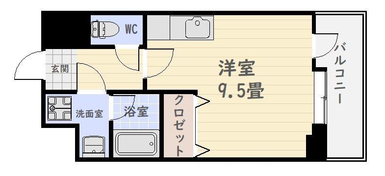 エミール上本町 間取り